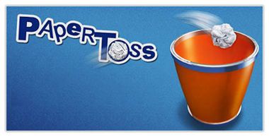 بازی جالب و زیبا پرتاب کاغذ به سطل آشغال Paper Toss v1.0.9 مخصوص اندروید